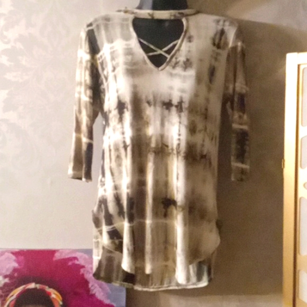 Touch Me Tye Dye Top M